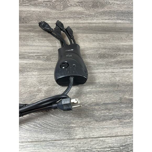 Power Sentry 5 Outlet Power Outlet Multiplier Squid Black Cord 100571 - Picture 4 of 5